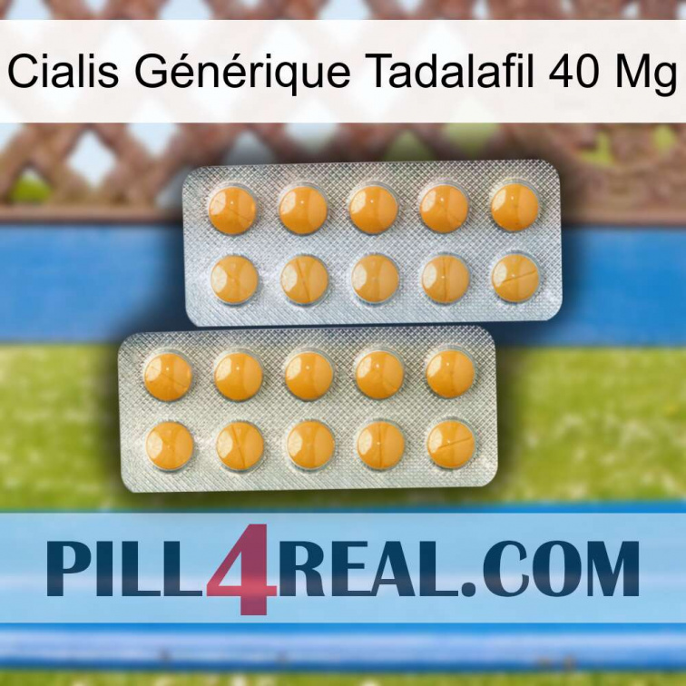 Cialis Générique Tadalafil 40 Mg levitra2